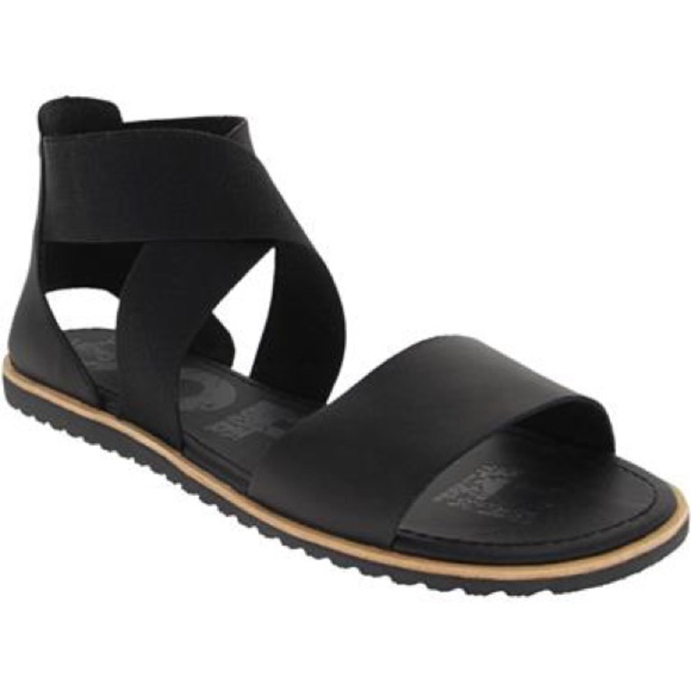 Black Sorel Ella Sandals